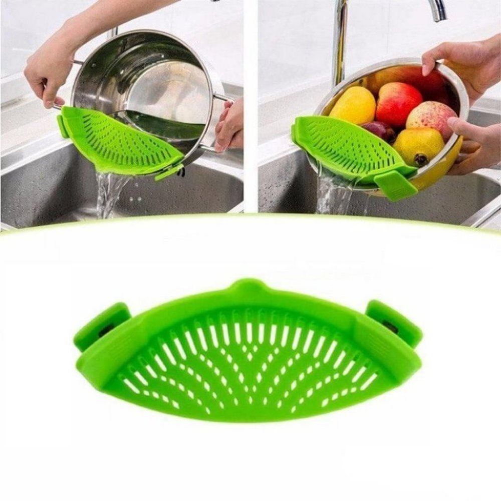 Silicone Pot Strainer - Picture 4 of 6